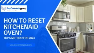 How to reset kitchenaid oven?