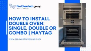 How to install double oven