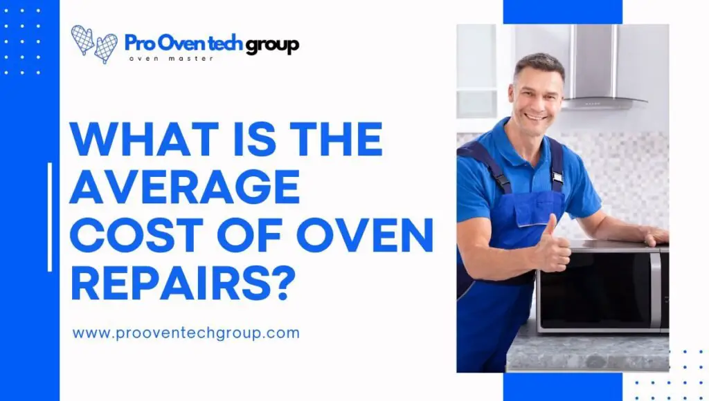 What is the average cost of oven repairs?